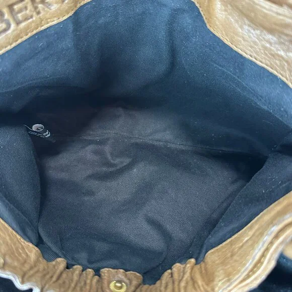 Jerome Dreyfuss Albert Messenger Crossbody Bag Brown Leather - Picture 10 of 16